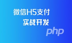 微信H5支付全流程分析与实战开发系列视频课程(提供微信支付原生代码)