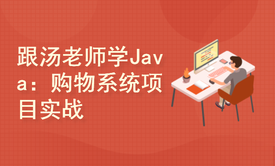 跟汤老师学Java：购物系统项目实战